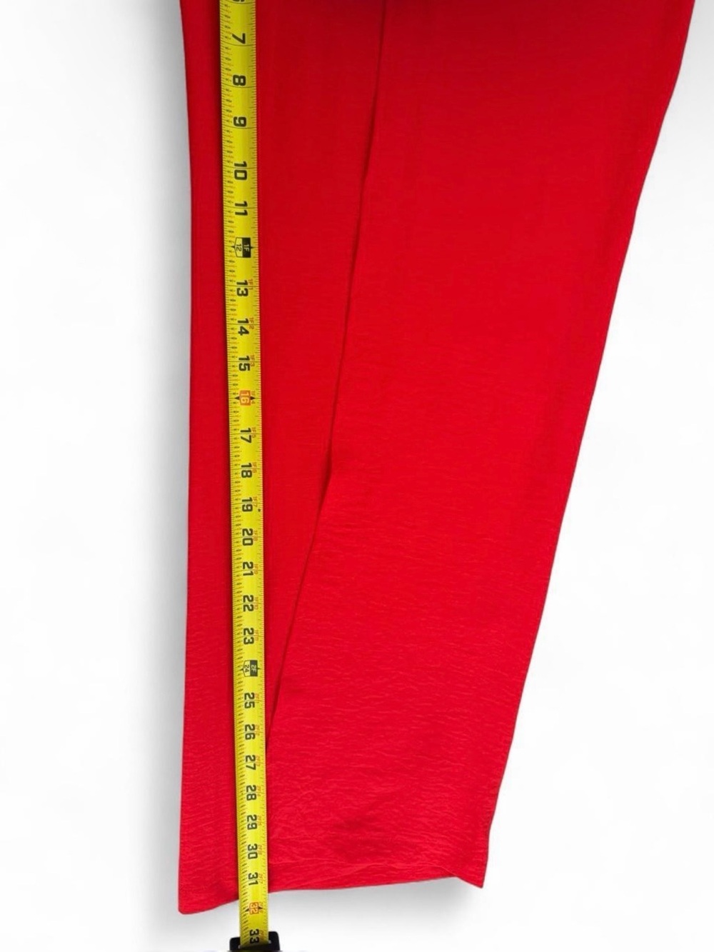 Wide Leg Women's Pants in Bright Red - Picture 7 of 7